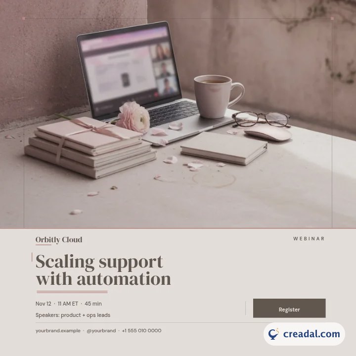 B2B网络研讨会：Instagram帖子