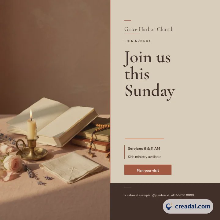 Comunidade da Igreja: Post do Instagram