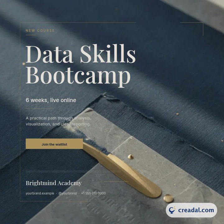 Course Launch: Instagram Post