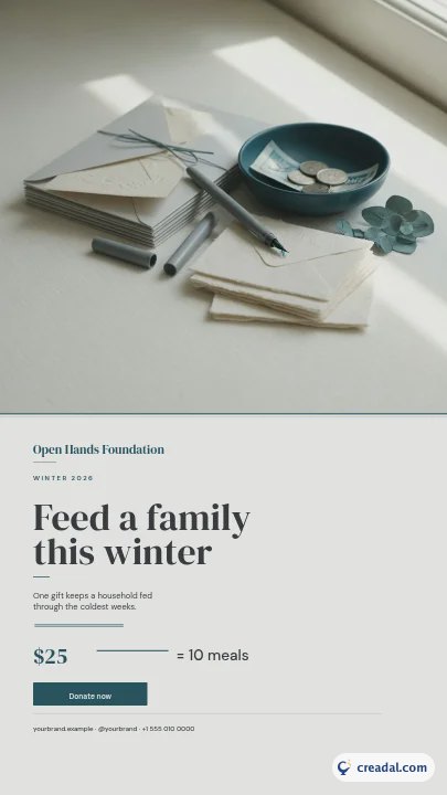 Donation Campaign: Instagram Story