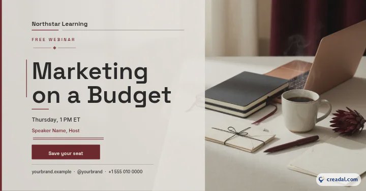 Webinar: Banner Facebook / Web