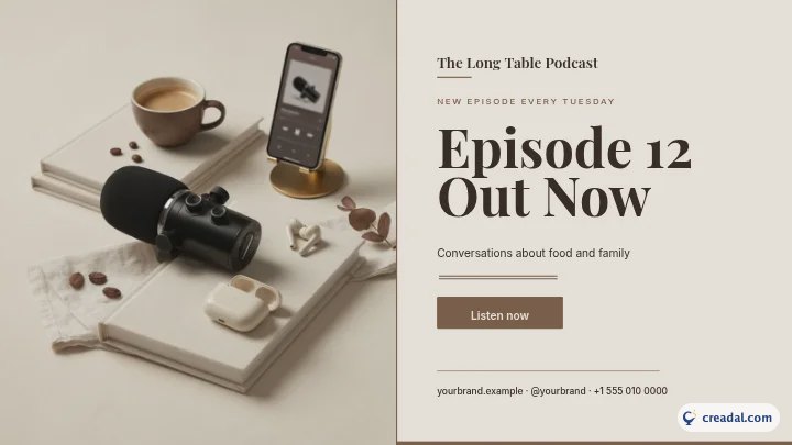 Podcast Launch: YouTube Thumbnail