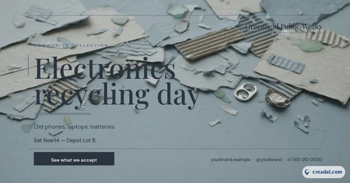 リサイクルの日：Facebook投稿