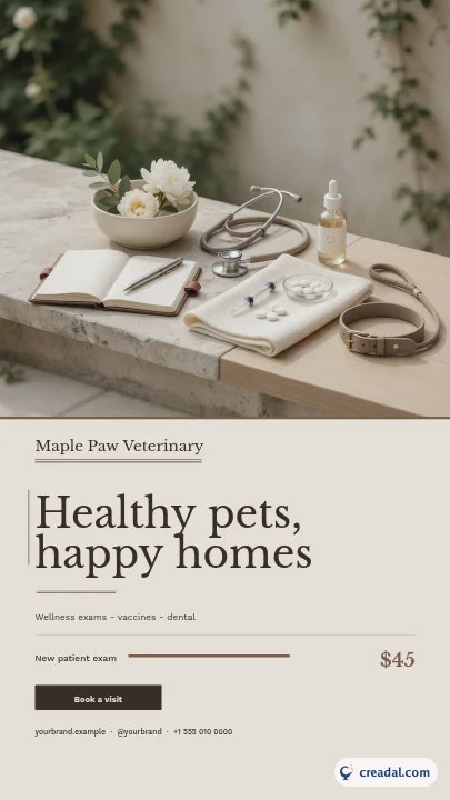 Veterinary Clinic: Instagram Story