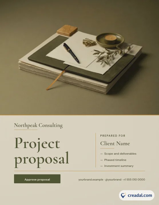 Business Proposal: US Letter Flyer