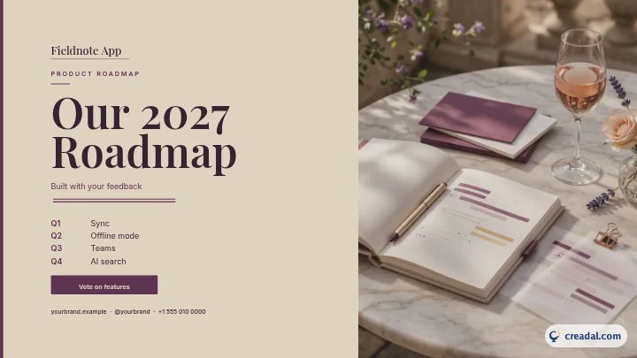 خارطة طريق المنتج: منشور على إكس
