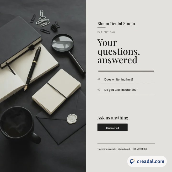 FAQ Carousel: LinkedIn Post