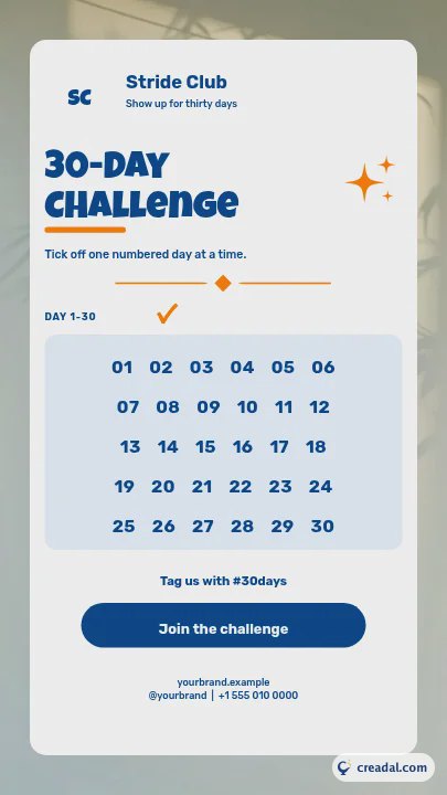 30-Day Challenge: Instagram Story