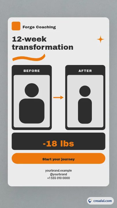 Transformación: Historia de Instagram