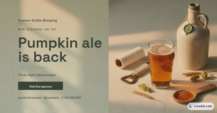 Craft Brewery: Facebook Post