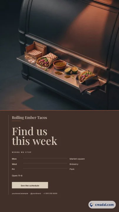 Food Truck: Instagram Story