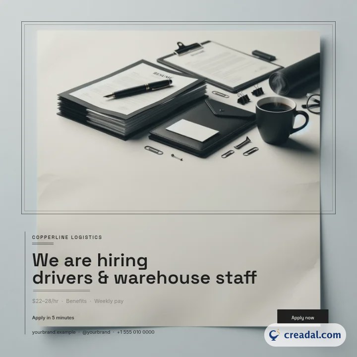 We Are Hiring: LinkedIn Post