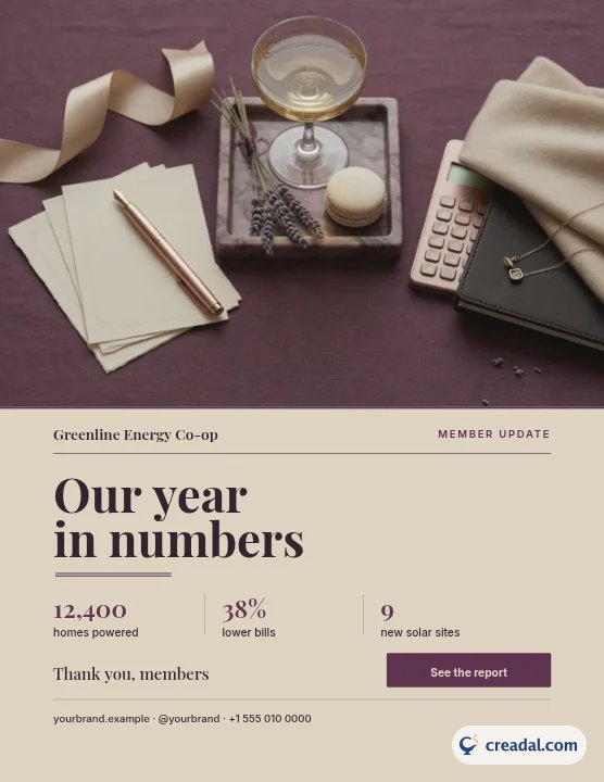 Infographic Stats: US Letter Flyer