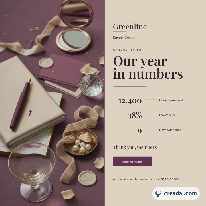 Statistiques infographiques : publication Instagram