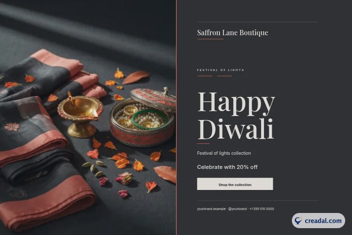 दिवाली उत्सव: पोस्टकार्ड
