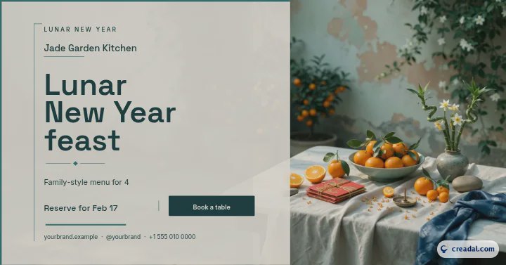 Lunar New Year: Facebook Post