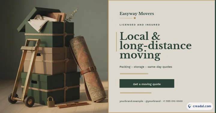 Moving Company: Facebook Post