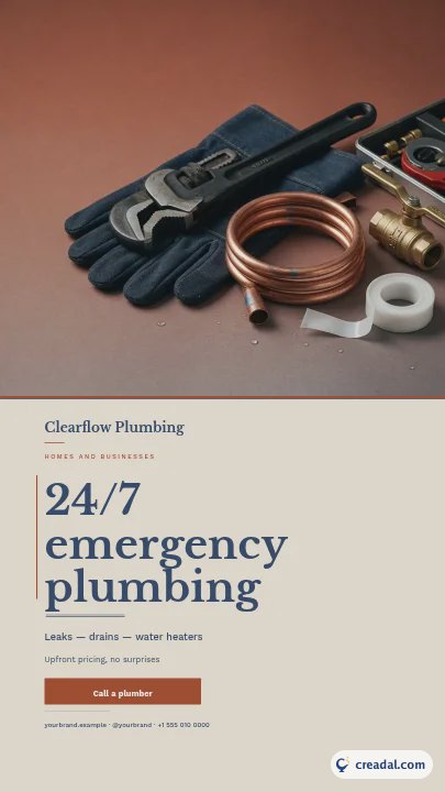 Plumbing Service: Instagram Story