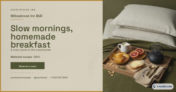 Bed & Breakfast: Facebook Post