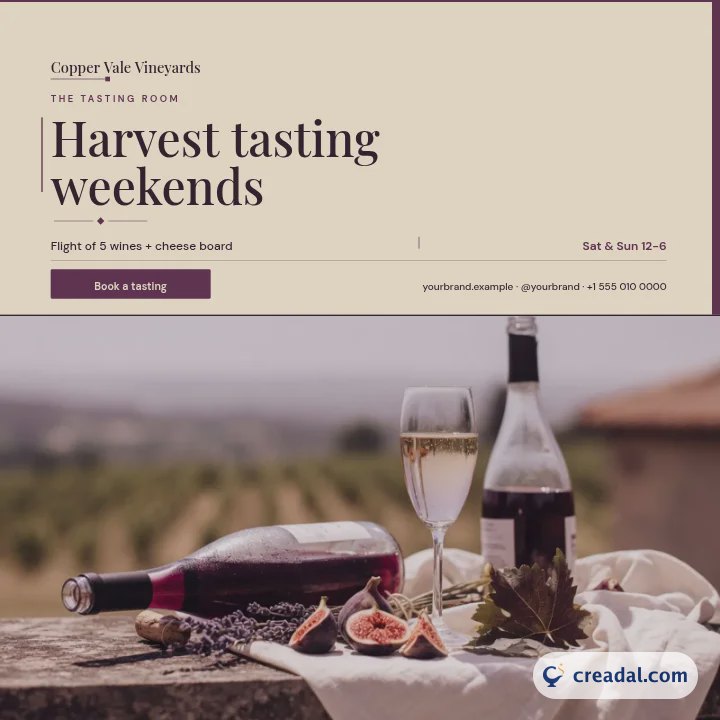 Winery & Tasting Room: Instagram Post
