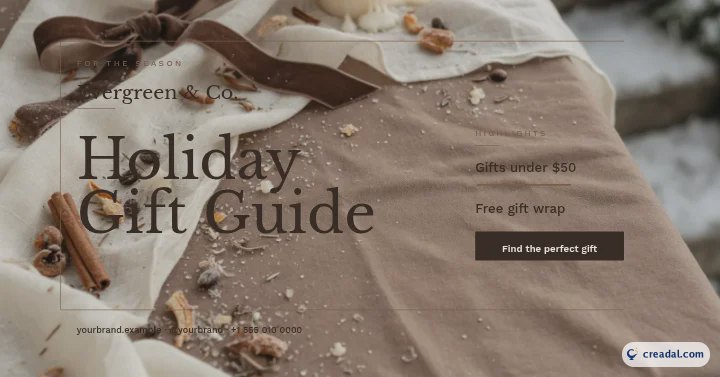 Christmas Gift Guide: Facebook Post