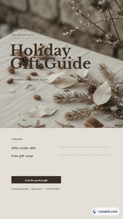 Christmas Gift Guide: Instagram Story