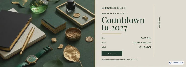 Neujahrs-Countdown: Veranstaltungsticket