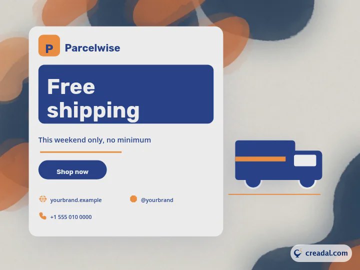 Free Shipping: Google Business Post