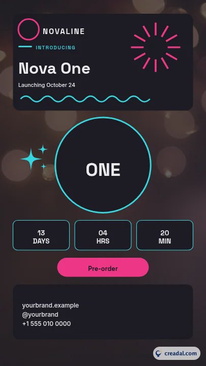 Product Launch: Instagram Story