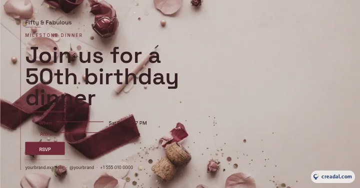 節目の誕生日：Facebook投稿