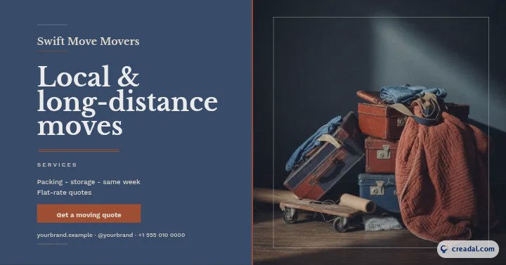 Moving Company: Facebook Post