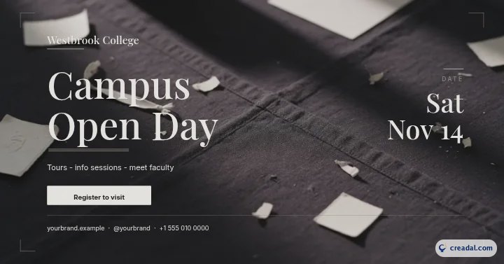 College Open Day: Facebook Post