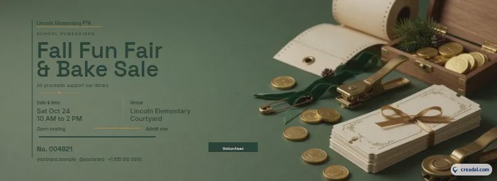 Schulförderaktion: Veranstaltungsticket