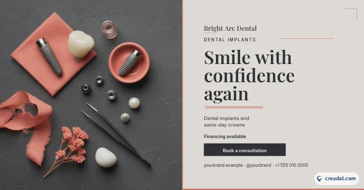 डेंटल इम्प्लांट: फेसबुक पोस्ट