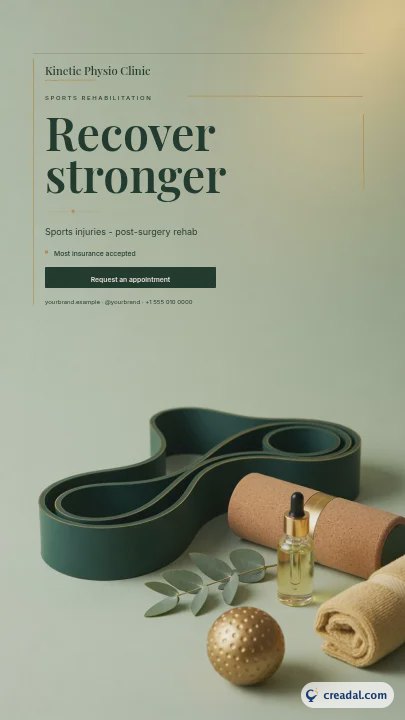 Fisioterapia: Story do Instagram