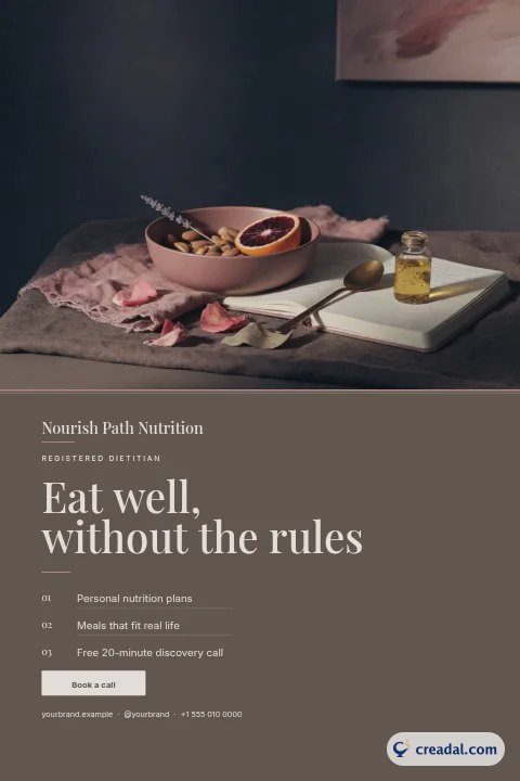 Diététicien diplômé : épingle Pinterest