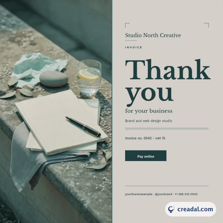 Kit business freelance : publication Instagram