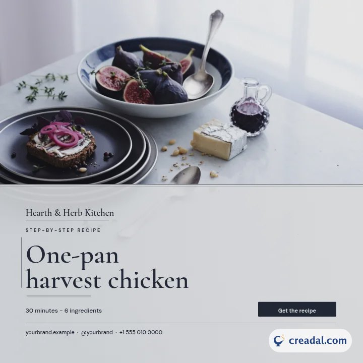 Recipe Pins: Instagram Post