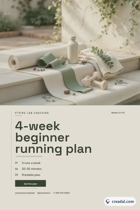 Workout Plan Pins: Pinterest Pin