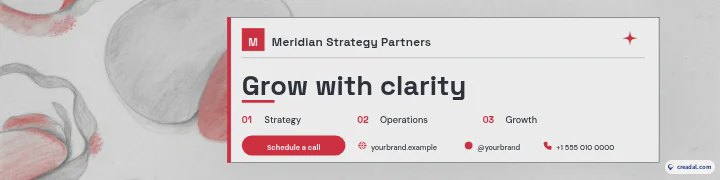 Consulting: LinkedIn Banner