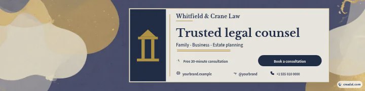 Law Firm: LinkedIn Banner