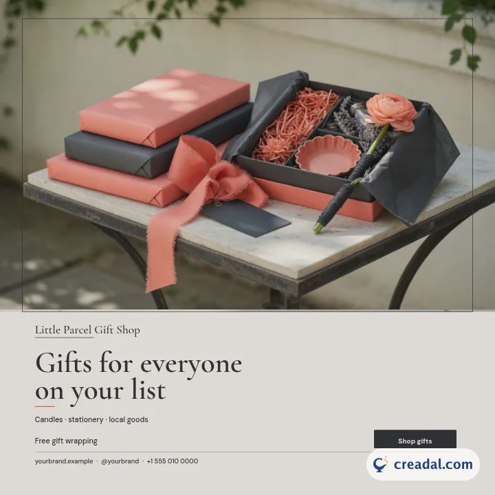 Gift Shop: Instagram Post