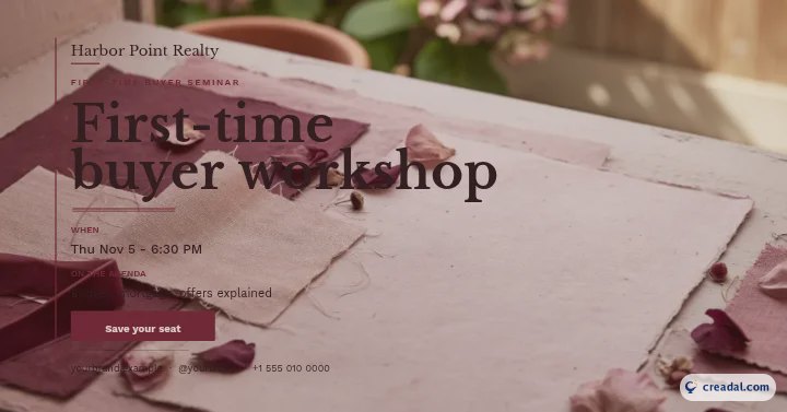 First-Time Buyer Seminar: Facebook Post