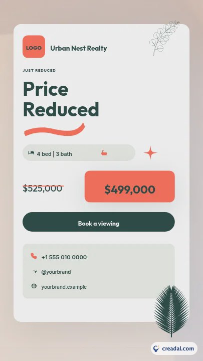Price Reduced: Instagram Story