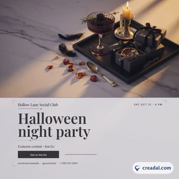 ハロウィンパーティー：Instagram投稿