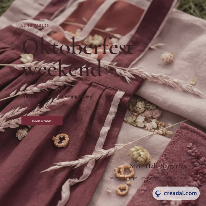 Oktoberfest: Post do Instagram