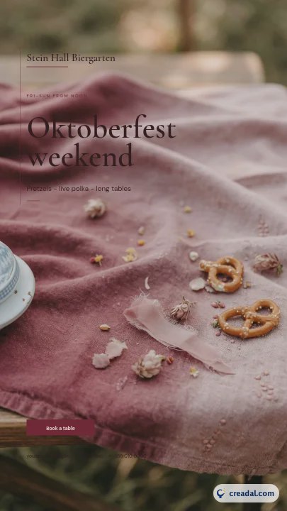 Oktoberfest: Instagram Story