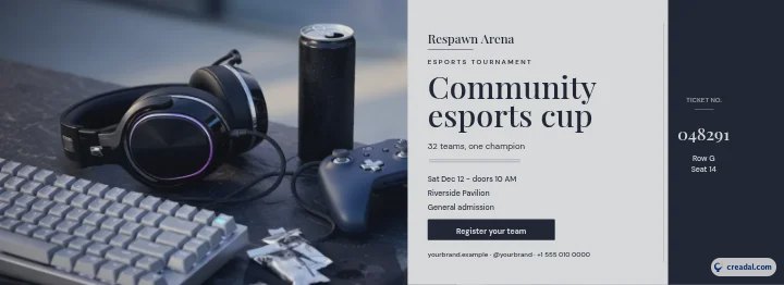 eスポーツ大会：イベントチケット