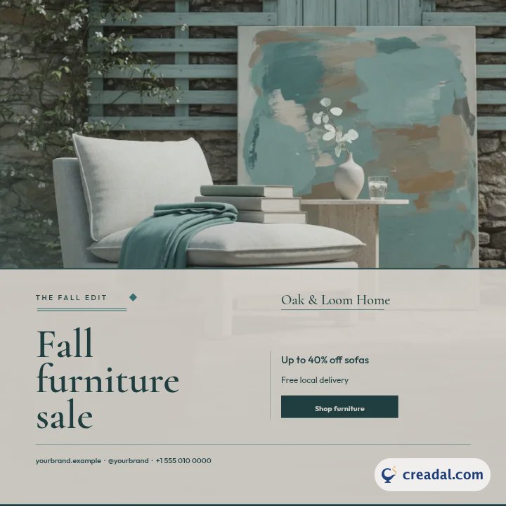 Furniture Store: Instagram Post