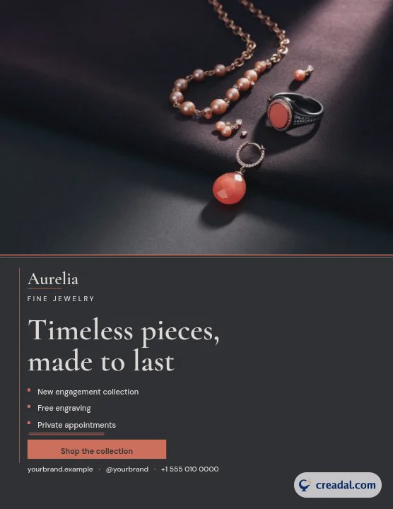 Jewelry Boutique: US Letter Flyer